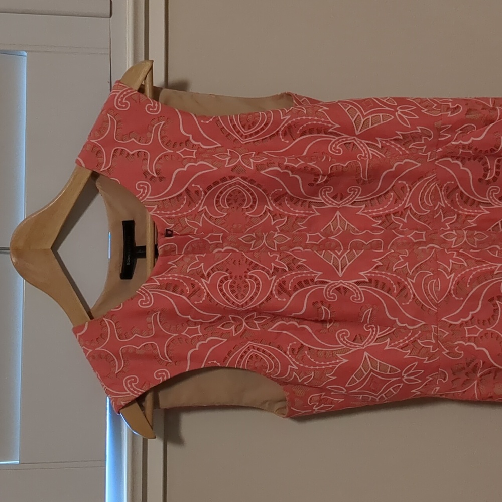 BCBGMaxAzria Pink High Low A-Line Dress - Picture 4 of 4